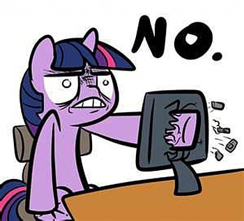 twilight sparkle no, twilight, cool, bronys, no HD wallpaper