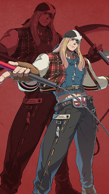 Axl Low (GGST), Guilty Gear Strive, simple HD phone wallpaper