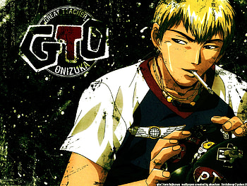 Great Teacher Onizuka, gto, anime, onizuka HD wallpaper