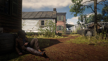 Red Dead Redemption 2 Featuring a Rustic Scene, video game, Red Dead Redemption 2 HD wallpaper