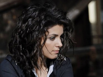 Hatie_Melua_black, people, modals female HD wallpaper