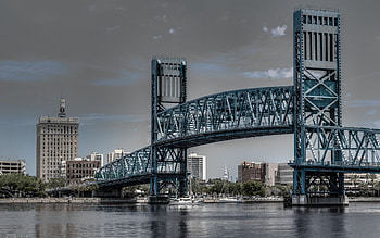 Jacksonville bridges, Riverfront views, City exploration, Urban travels HD wallpaper