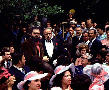 Francis Ford Coppola, The Godfather, Filming Mythical Scene, Infobae HD wallpaper