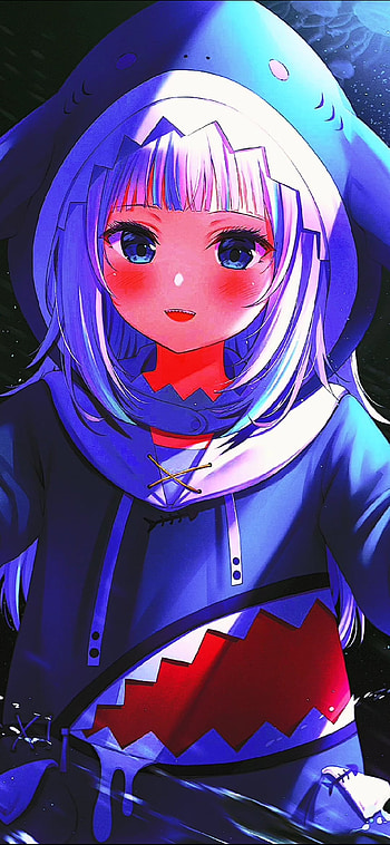 gura gawr, Cabello, Magenta HD phone wallpaper