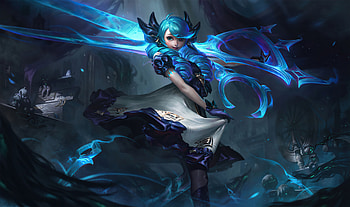 Gwen Base League Of Legends , league-of-legends, 2021-games, games, artstation, artist, artwork, digital-art HD wallpaper