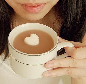 Good Morning, cups, morning, coffee, heart, good HD wallpaper