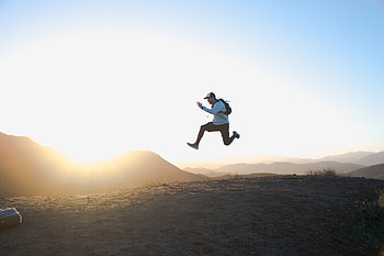 Men, Running HD wallpaper