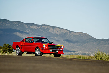 Cars, Side View, Ford Mustang, 1965 HD wallpaper