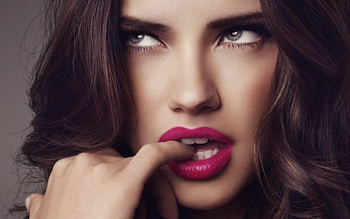Adriana Lima, head, nose HD wallpaper