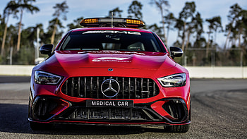 Mercedes AMG GT 63 S 4matic F1 Medical Car 2022 2 Cars HD wallpaper