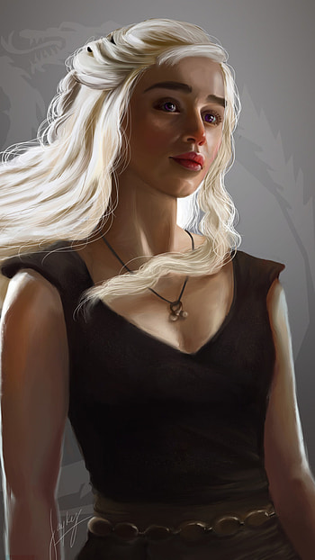 Daenerys Targaryen fan art, Sony Xperia , and quality, Stunning visuals HD phone wallpaper