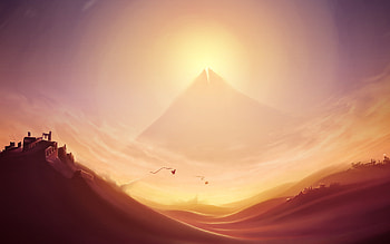 Journey game, Artistic , Stunning visuals, Emotional journey HD wallpaper