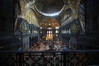 Hagia Sophia, Istanbul mosque, IRCICA organization, Religious heritage HD wallpaper