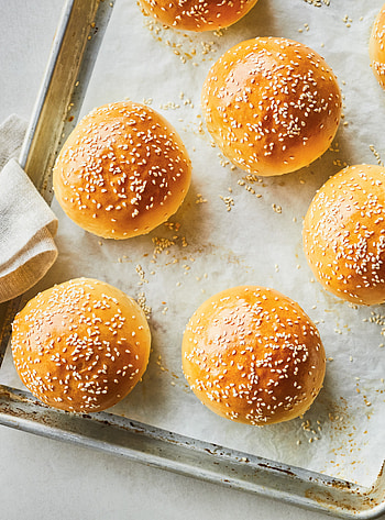 Hamburger buns, Bun HD phone wallpaper