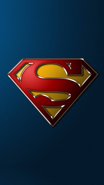 Superman - logo . Superman , Superman art, Superman XR HD phone wallpaper