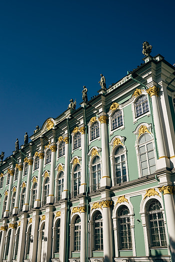 Hermitage Museum, Viarami, Russian art, Historical landmark HD phone wallpaper