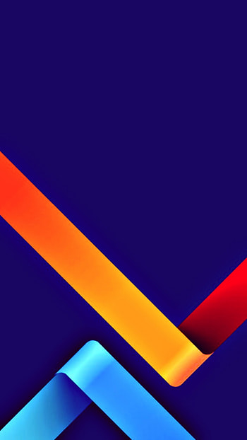 blue amoled neon new, design, geometric, layers, pattern, abstract, lines, , tint, colorful HD phone wallpaper