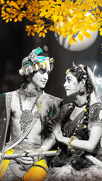 Radha Krishna Serial, Radha Krishna, Love Serial HD phone wallpaper