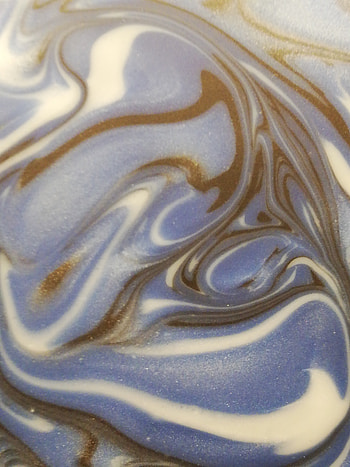 Abstract klein blue, ingredient, vortex HD phone wallpaper