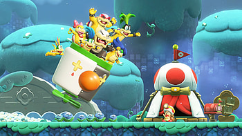 Wonder: Chaos Cruiser | Bowser Jr.'s Wondrous Ride | Toad HQ Standoff — Wonder, Super Mario Bros. Wonder HD wallpaper