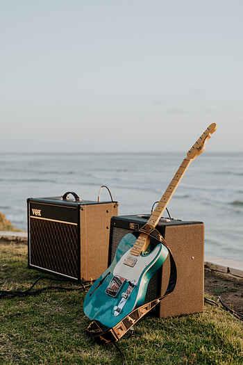 Music, Water, Guitar, Equipment, Electric Guitar HD phone wallpaper