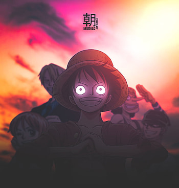 Luffy, monkey d luffy, anime art, one piece HD phone wallpaper