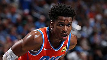 Shai Gilgeous-Alexander Oklahoma City Thunder NBA, NBA, Oklahoma City Thunder, Shai Gilgeous-Alexander HD wallpaper