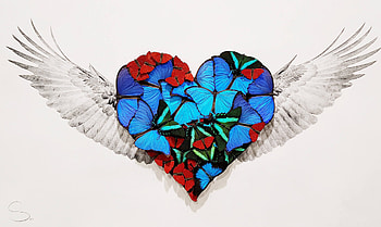 Heart With Wings, True love symbol, Divine connection, Eternal bond HD wallpaper