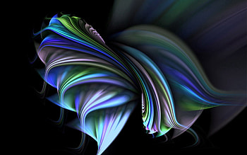 Abstract, Leaves, Smoke, Form, Colorful, Colourful, Twisted HD wallpaper