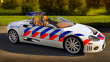 2006 Spyker C8 Spyder - Politie, C8, Car, Emergency, Police, Spyder, Politie, Spyker HD wallpaper