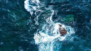 Nature, Sea, Ocean, Foam, Surf HD wallpaper