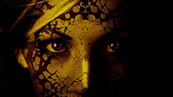 Dark Eyes, eyes, fantasy, dark, female HD wallpaper