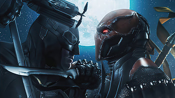 Batman Vs Deathstroke , batman, deathstroke, superheroes, artwork, artist HD wallpaper