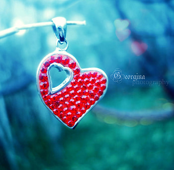 Heart, abstract, love, red HD wallpaper