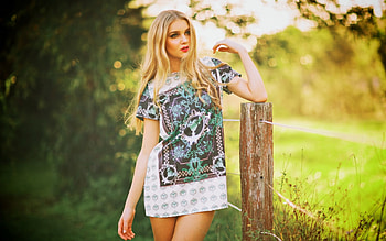 Beautiful Model, girl, model, beautiful, blonde HD wallpaper