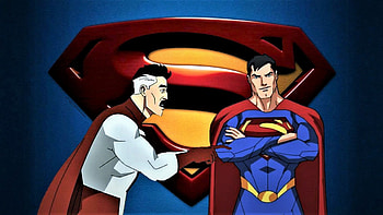 Omni Man Pleads His Case, superman, , backgrounds, nexus, rivalry, omni man, , cartoons, 1920x1080 only, anime, clark kent, laptop HD wallpaper