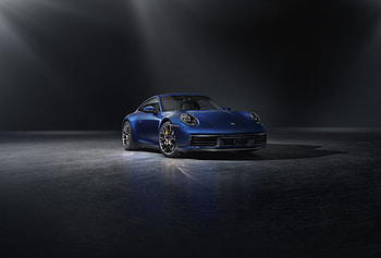 Blue Porsche 911 2018 Front , porsche-911, porsche, cars HD wallpaper