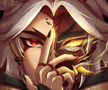 Arataki Itto, genshin HD wallpaper