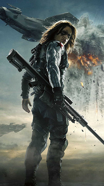 Winter Soldier, Bucky Barnes, Awesome HD phone wallpaper