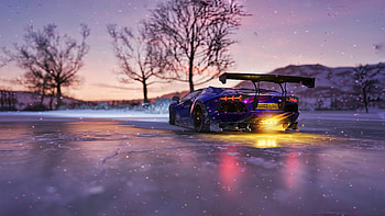 Lamborghini Aventador In Forza Horizon 4, lamborghini-aventador, lamborghini, forza-horizon-4, 2023-games, games HD wallpaper