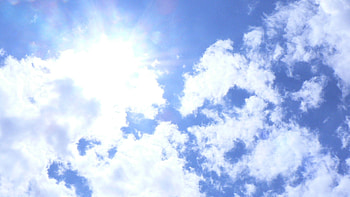 Nature, Sun, Clouds, Shine, Light HD wallpaper