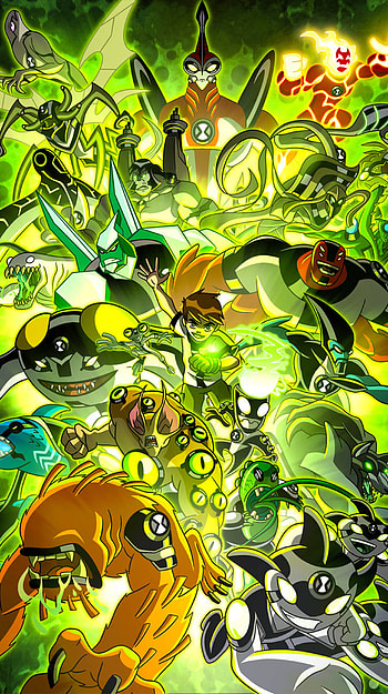 Ben 10 classic aliens, Ben 10 HD phone wallpaper