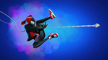 Spider Man Miles Web Shooter Artwork, spiderman, superheroes, artwork, artist HD wallpaper