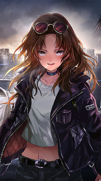 Neon Dusk — Anime Girl , Anime, girl, anime girl HD phone wallpaper