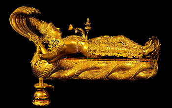 Renganayar, hare krishna, golden, krishna, srirengam HD wallpaper