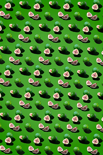 Food, Pattern, Berry, Fruit, Lobules, Slices, Fig HD phone wallpaper