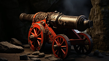 Majestic Antique Cannon, man made, cannon HD wallpaper