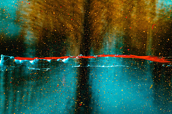 Abstract, Multicolored, Motley, Spray, Blur, Smooth, Paint, Glass HD wallpaper