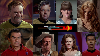 Characters From Star Trek HD wallpaper