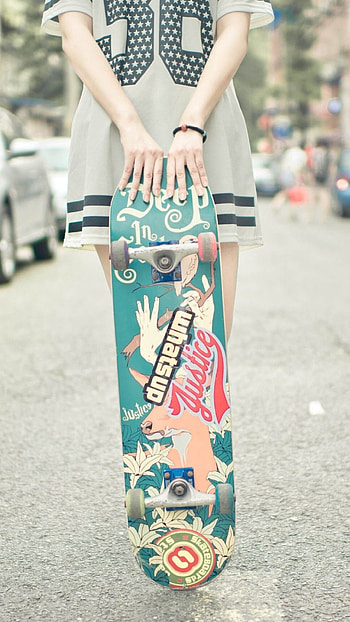 Skater girl , Skateboarding lifestyle, Urban skate scenes, Female shredders HD phone wallpaper